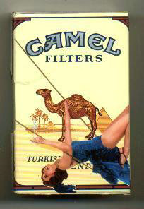 Camel Casino Issue side slide cigarettes hard box
